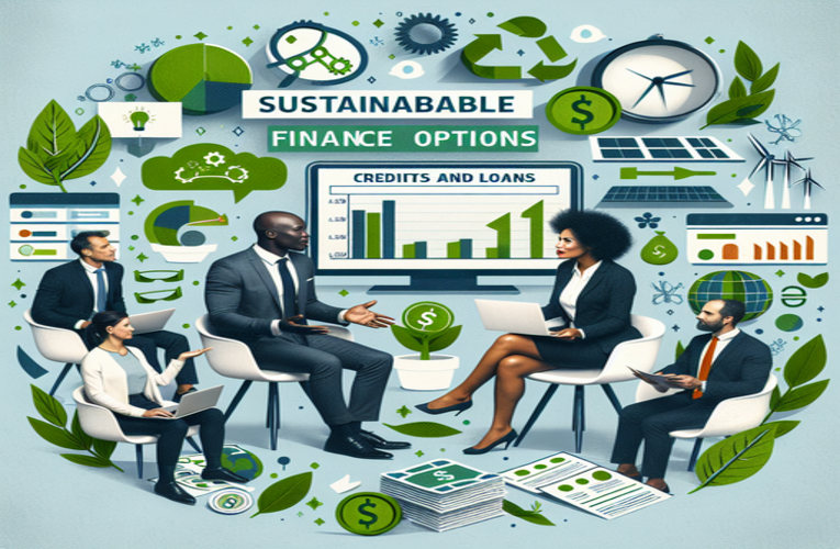 How to choose a sustainable finance option for credits and loans