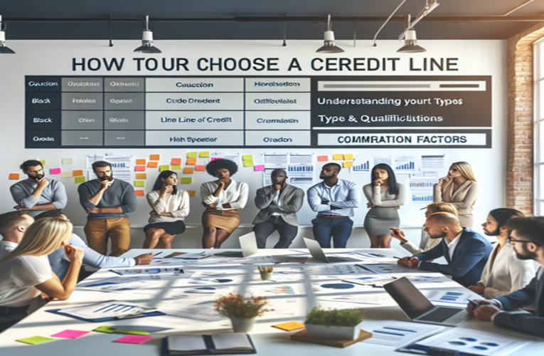 How to choose the best credit line for your business: understanding types qualifications and comparison factors