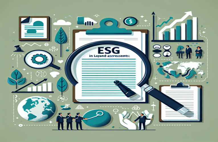 How to understand ESG factors in loan assessments: importance impact on credit risk and regulatory frameworks